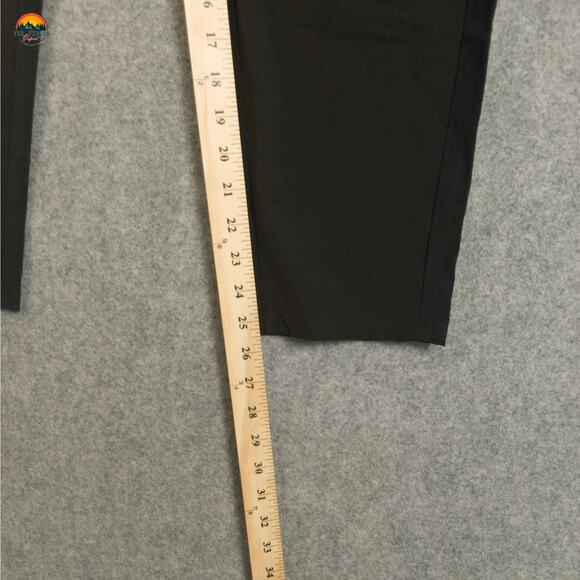 NWT Multipants Cropped Pants Black Scrubs Drawstring Waist Women's Size XL - Picture 7 of 12
